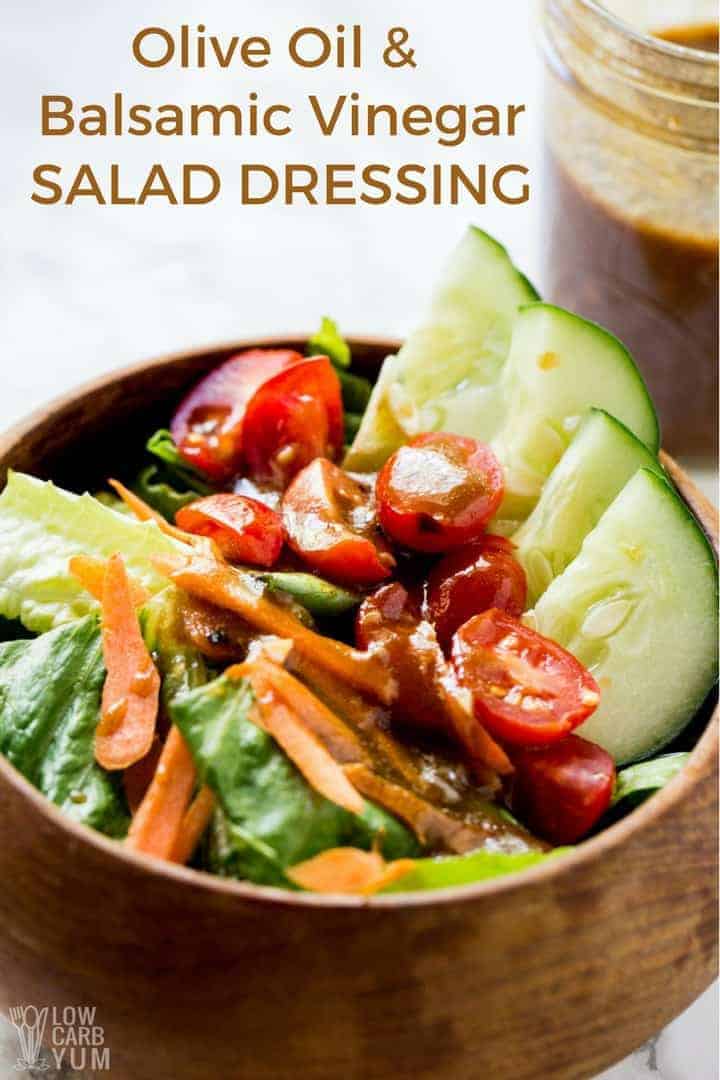 Balsamic Vinaigrette Recipe With Olive Oil Low Carb Yum   Olive Oil And Balsamic Vinegar Salad Dressing C 