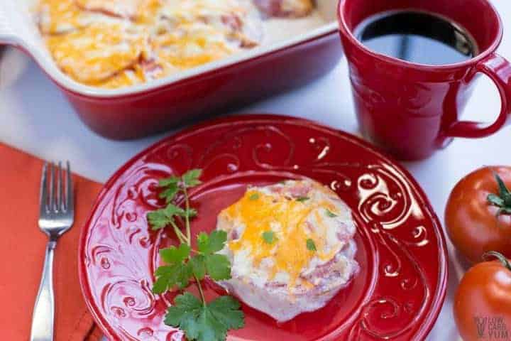 An easy tomato casserole dish using fresh tomatoes