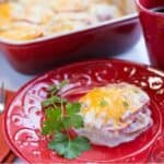 An easy tomato casserole dish using fresh tomatoes