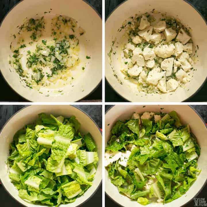 How to make an easy romaine lettuce soup