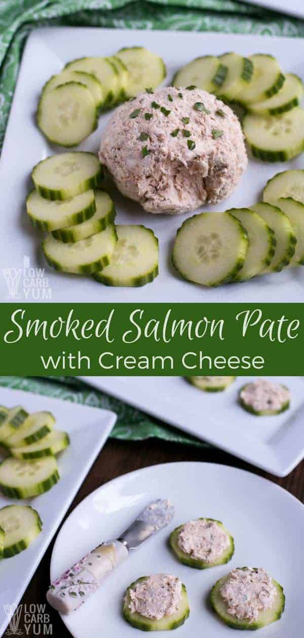 Smoked Salmon Pate with Cream Cheese - Low Carb Yum
