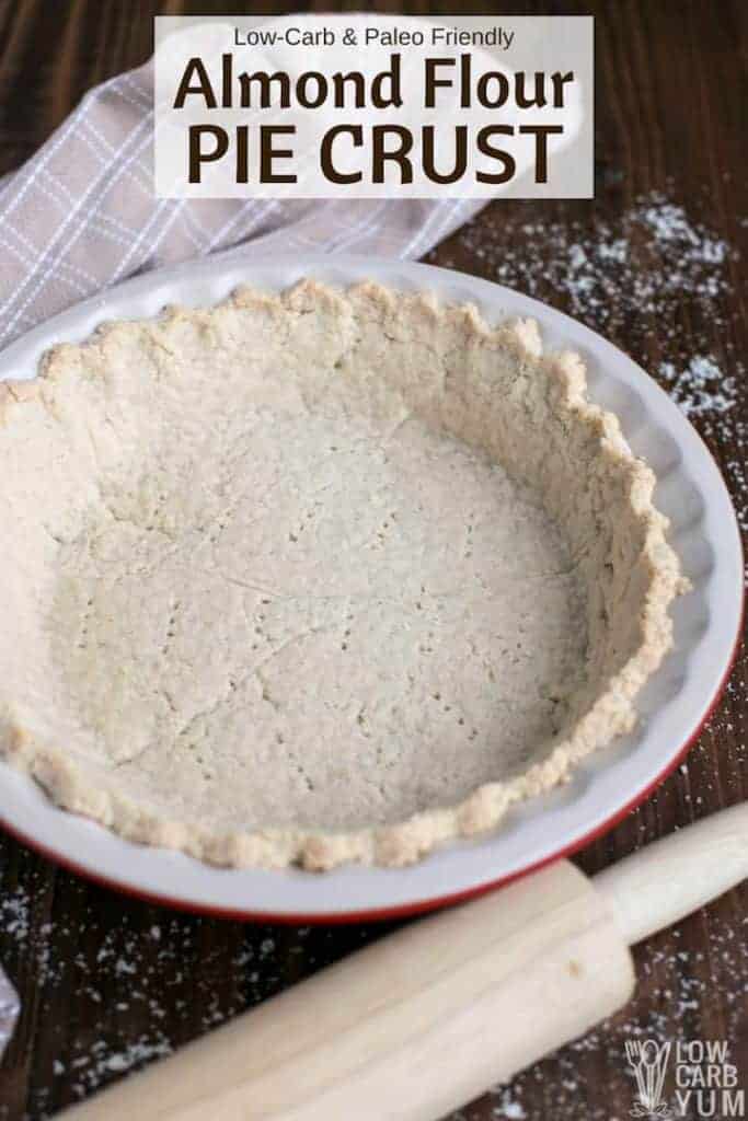 The BEST Almond Flour Pie Crust Recipe (Paleo, Keto) Low Carb Yum