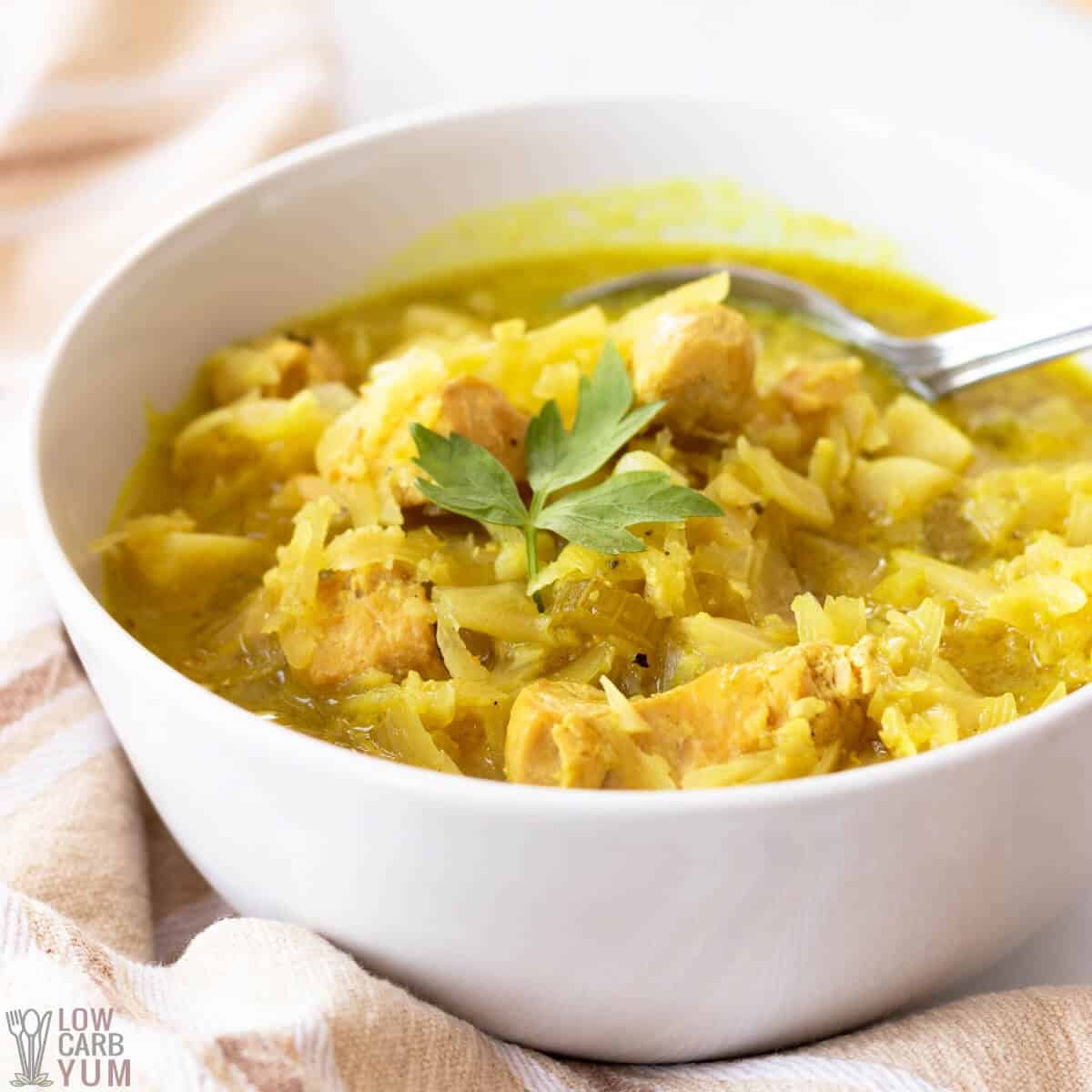 Chicken And Cabbage Soup Instant Pot Or Stove Top Low Carb Yum