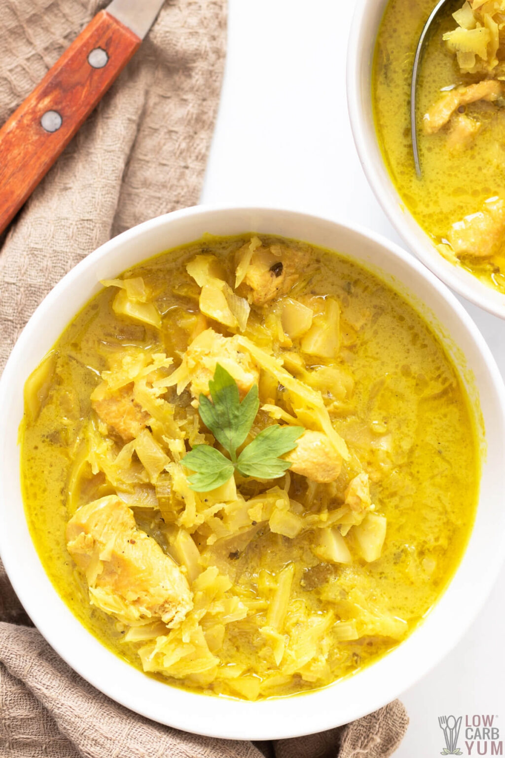 Chicken and Cabbage Soup (Instant Pot or Stove Top) - Low Carb Yum