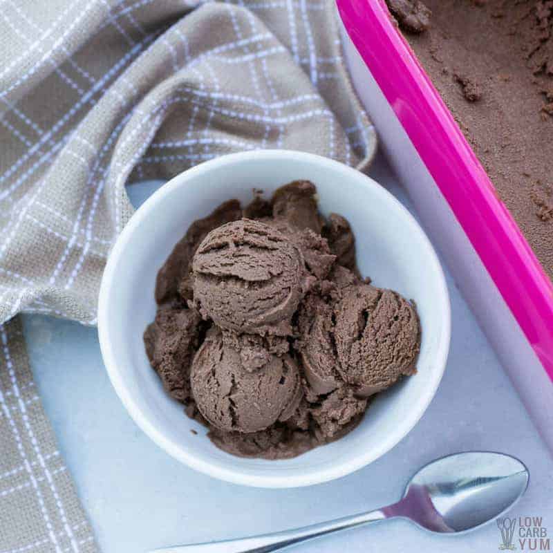 Chocolate Avocado Ice Cream