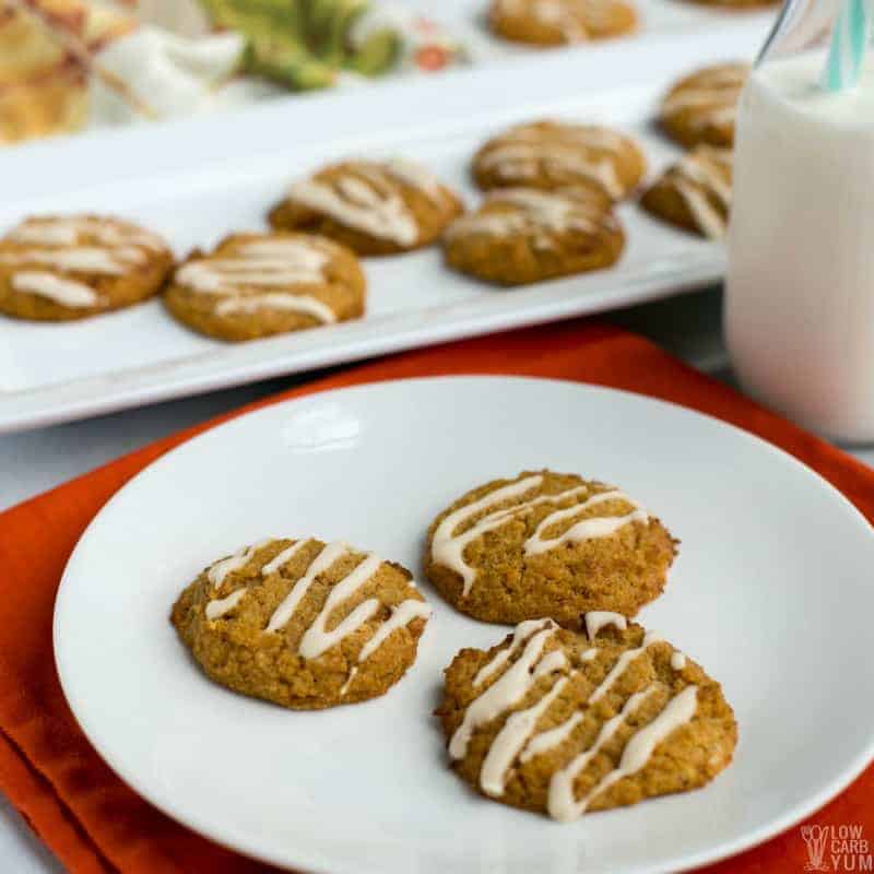 Dairy free gluten free pumpkin cookies without eggs