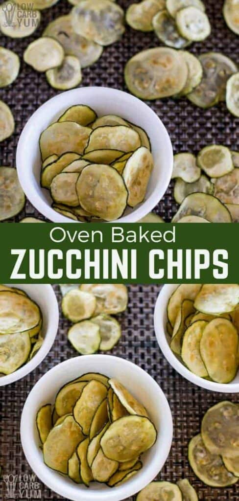 Oven baked zucchini chips recipe