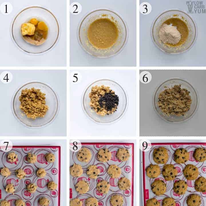 How to make coconut flour chocolate chip cookies