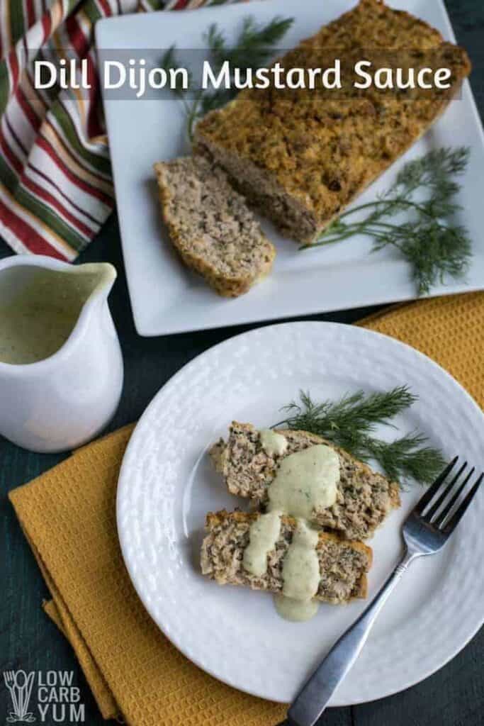 Creamy Dill Dijon Mustard Sauce Recipe Low Carb Yum