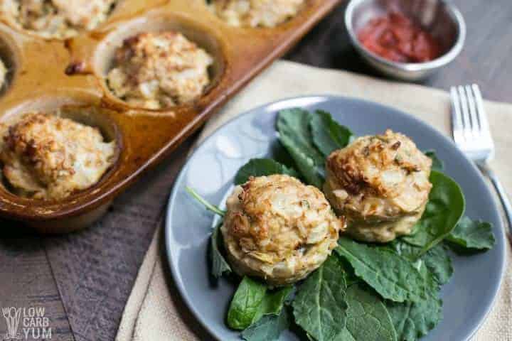 Ground Turkey Meatloaf Muffins for an Easy Dinner | Low Carb Yum