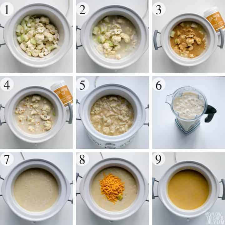 recipe steps