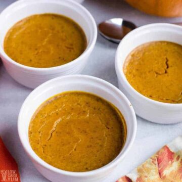 Healthy Paleo Pumpkin Custard Recipe