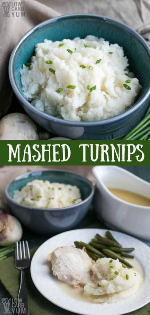 Mashed turnips recipe