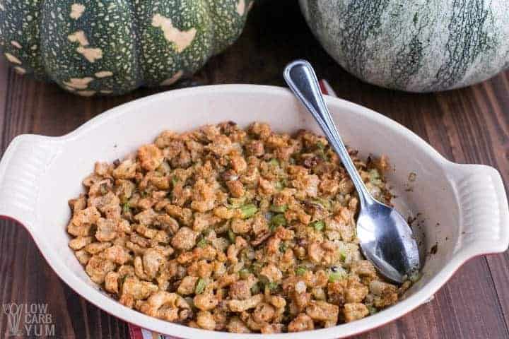 Keto Low Carb Stuffing (Paleo, Gluten-Free)