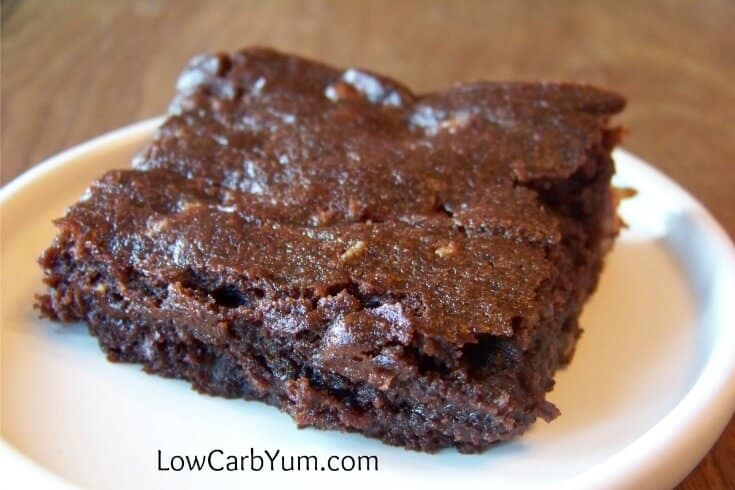 low-carb carbquik brownie