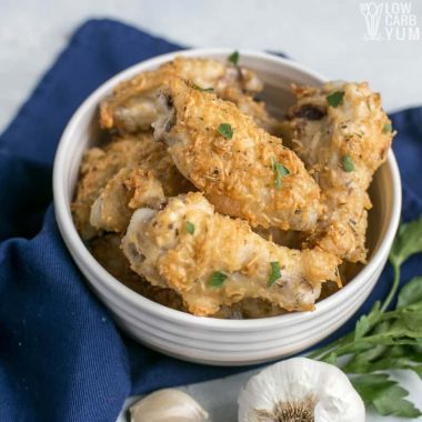 Garlic Parmesan Chicken Wings