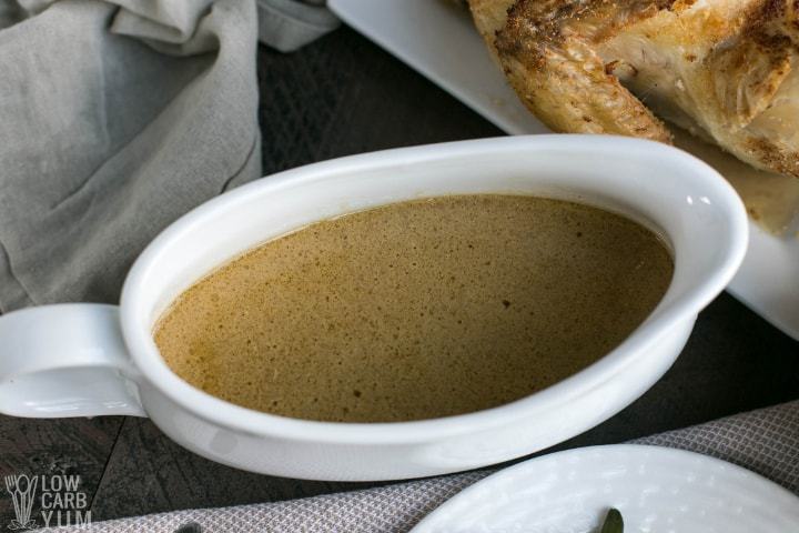 Low Carb Keto Gravy Recipe for Roasted Meats