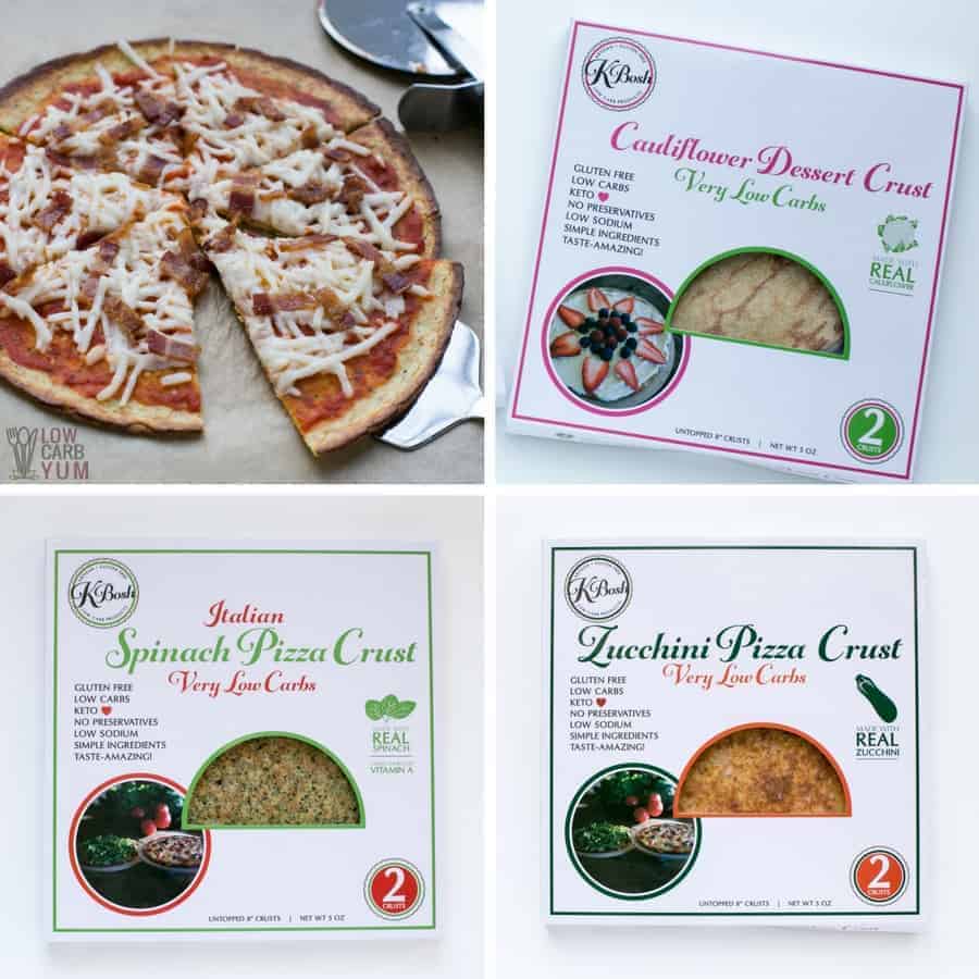 KBosh low carb pizza crusts