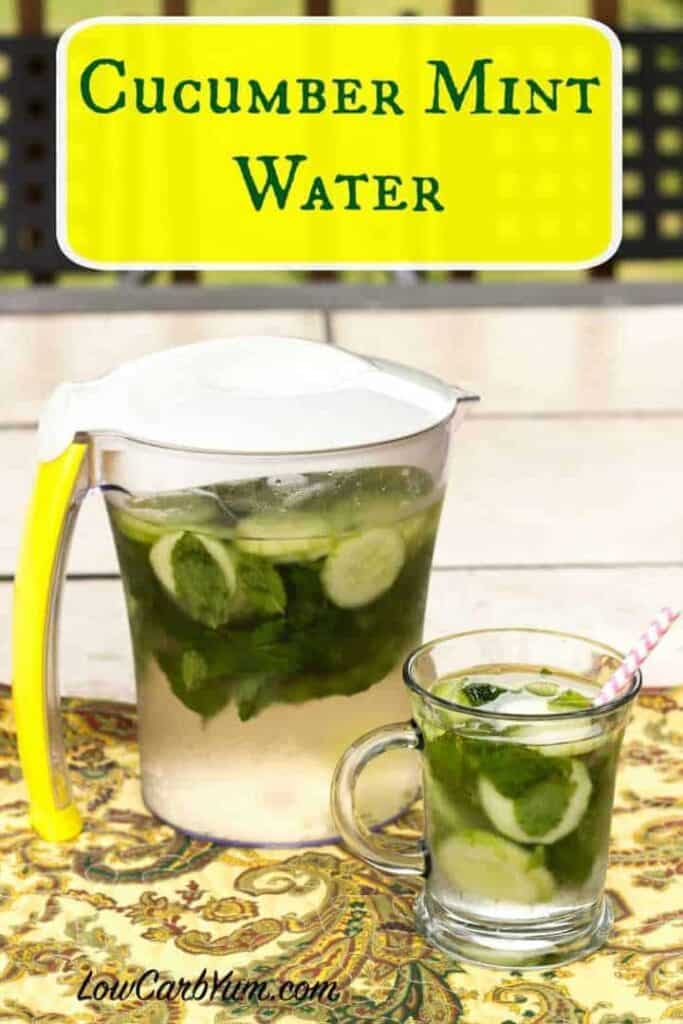 Cucumber water recipe
