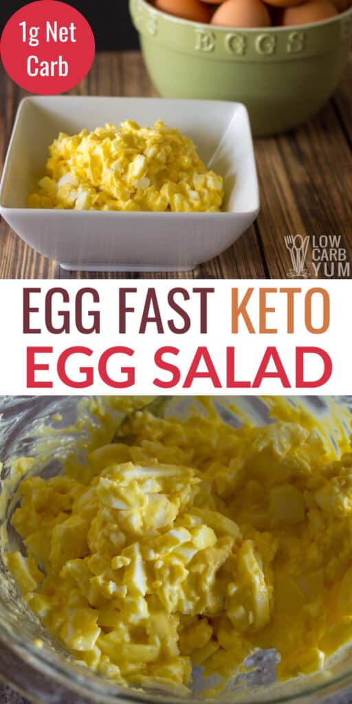egg fast keto egg salad recipe