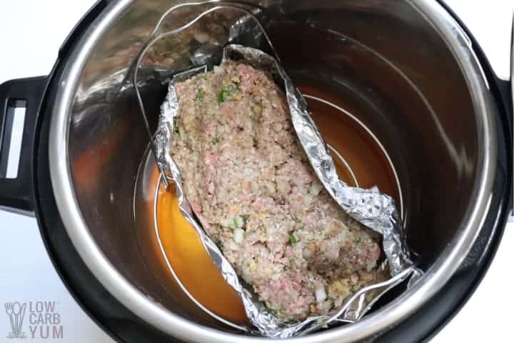 Instant pot 2025 meatloaf keto