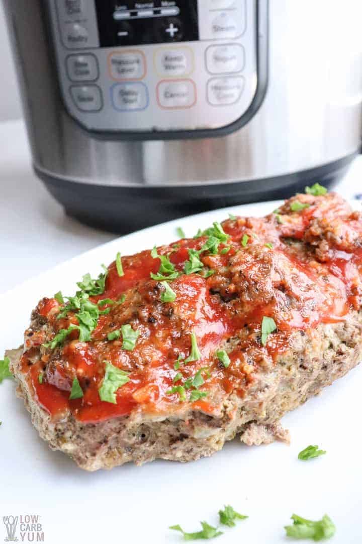 pressure cooker meatloaf platter