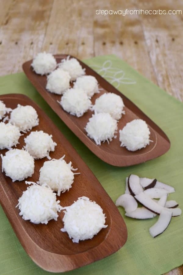 Triple Coconut Fat Bombs with Collagen