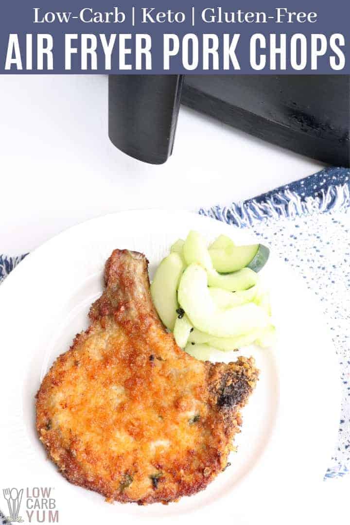 Air Fryer Pork Chops Inspired By A Kansas Farm Food Tour Low Carb Yum