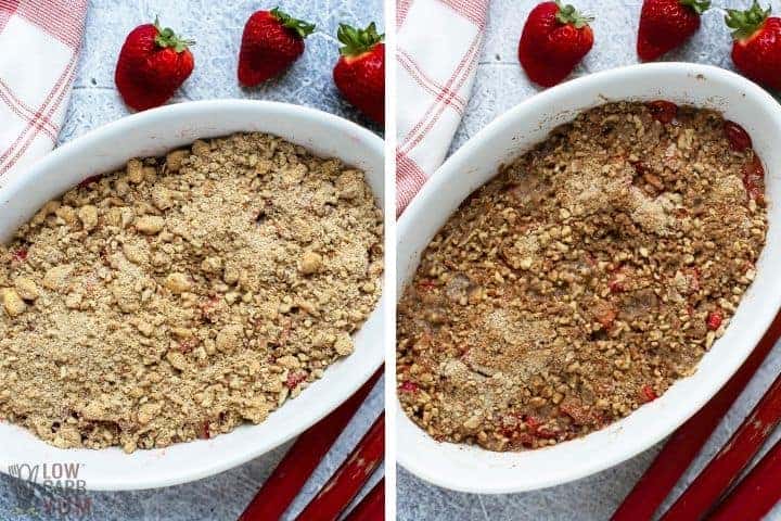 baking the crisp