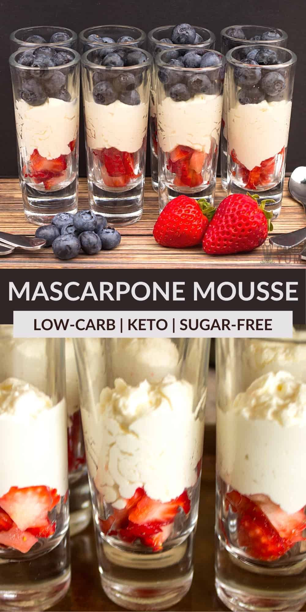mascarpone mousse dessert pinterest image