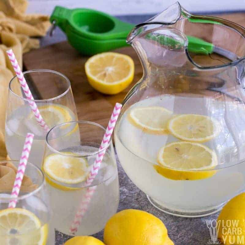 Lemonade by the Pitcher! Recipe  Zero Calorie Sweetener & Sugar