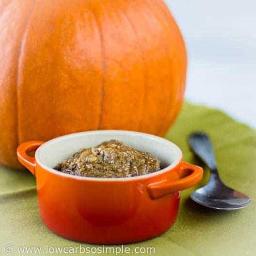 Pumpkin Meatloaf with spoon and pumpkin