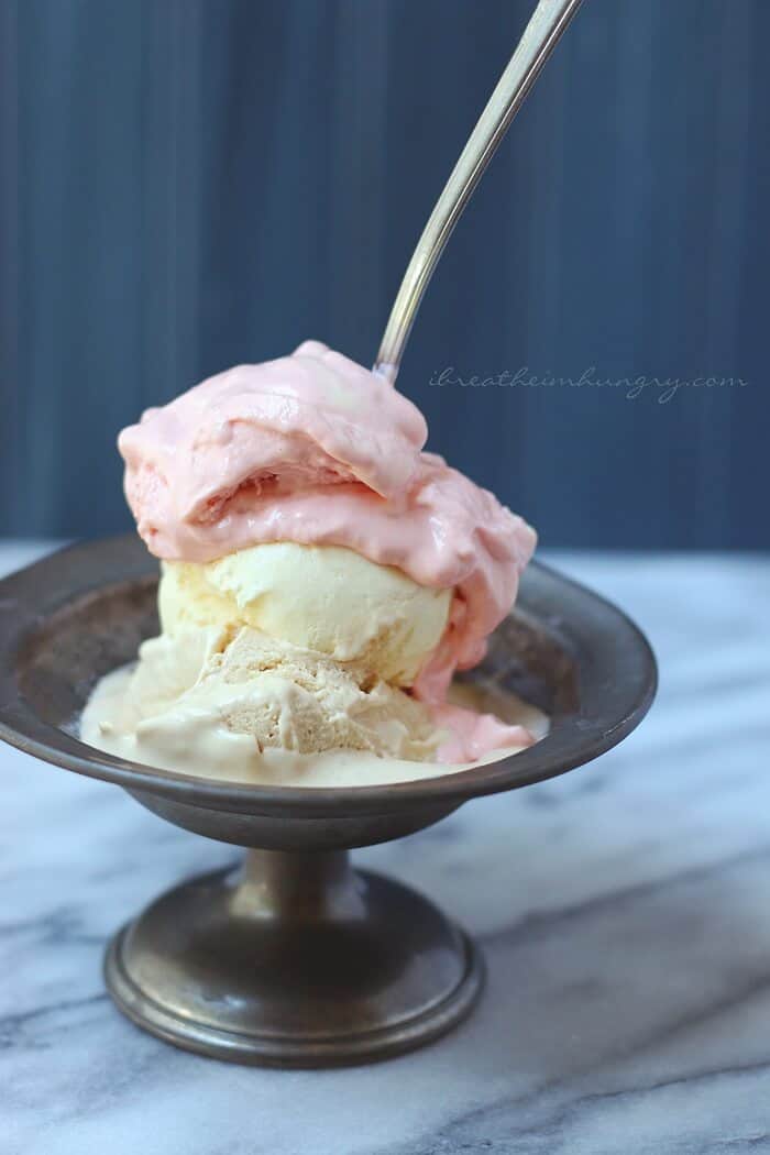 frozen custard recipe in a bowl