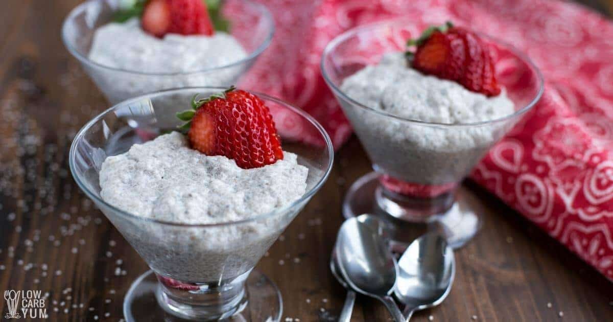 Low-Carb / Keto, Paleo, Whole30 Chia Seed Pudding - Instant PotLuck