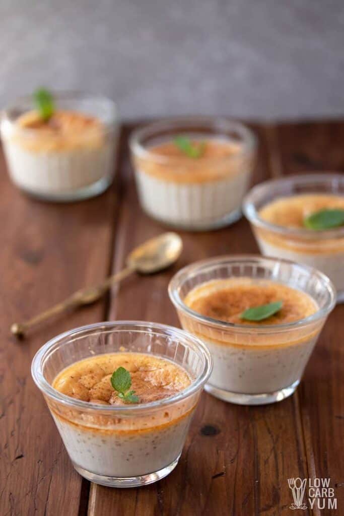 Coconut Milk Custard (DairyFree, Keto) Low Carb Yum