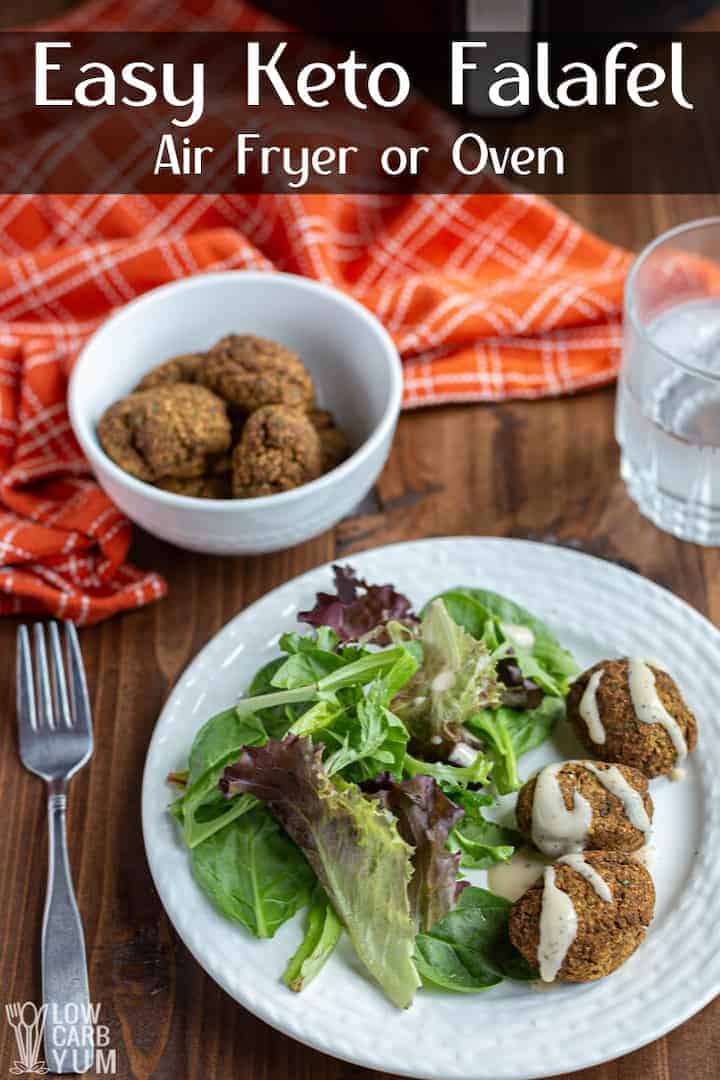 Easy Keto Falafel Recipe with Paleo Ingredients | Low Carb Yum