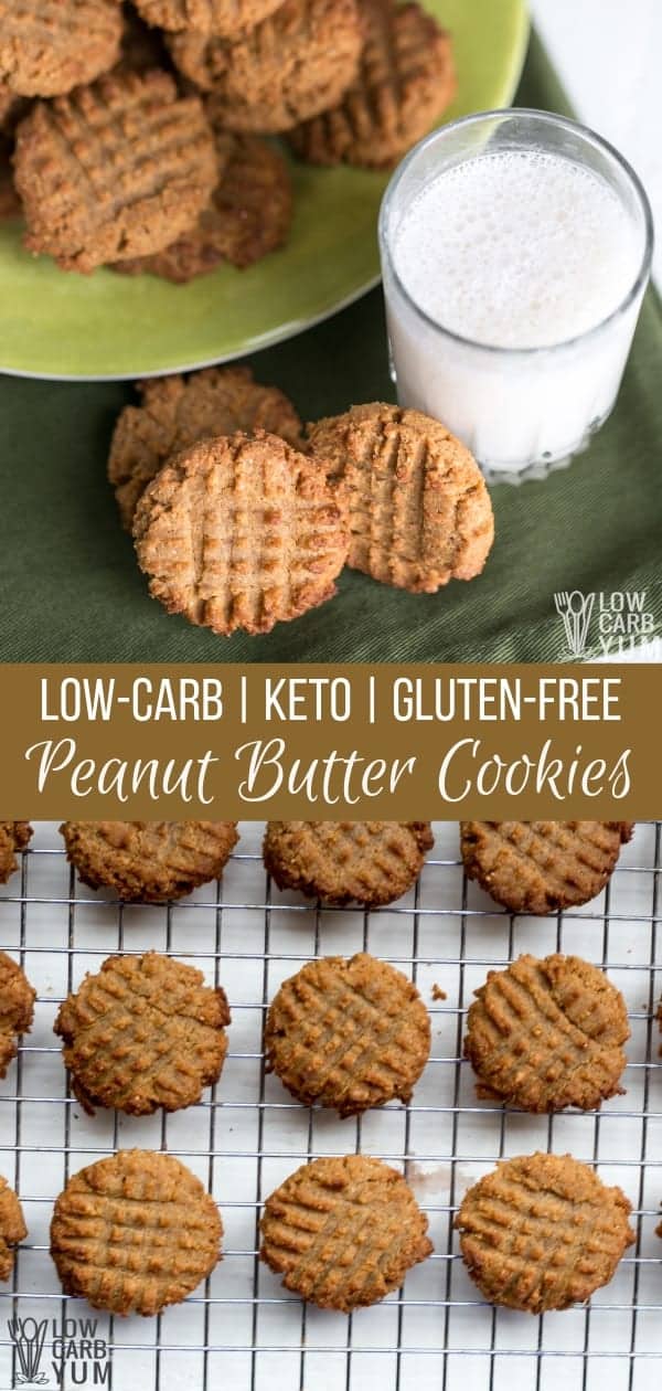 Keto Coconut Flour Peanut Butter Cookies Low Carb Yum
