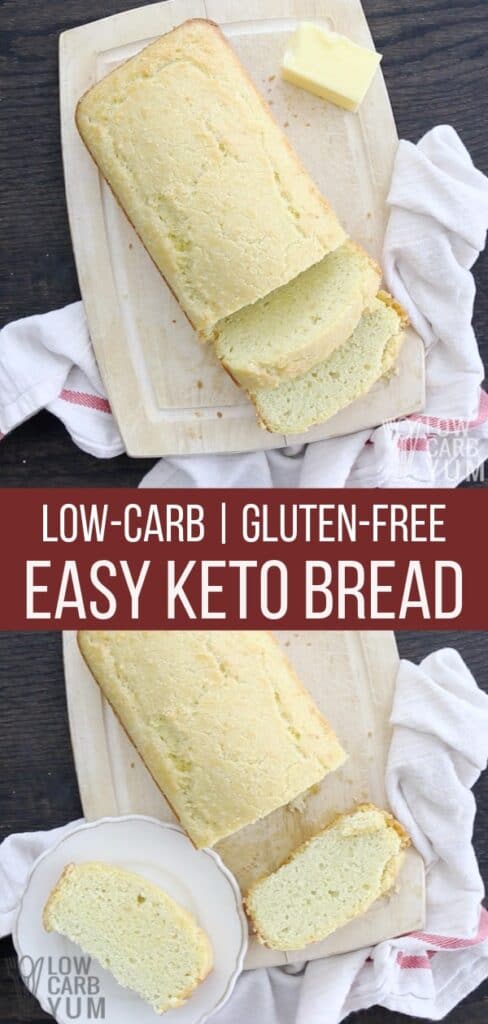 Low Carb Bread Recipe (Quick & Easy) - Low Carb Yum