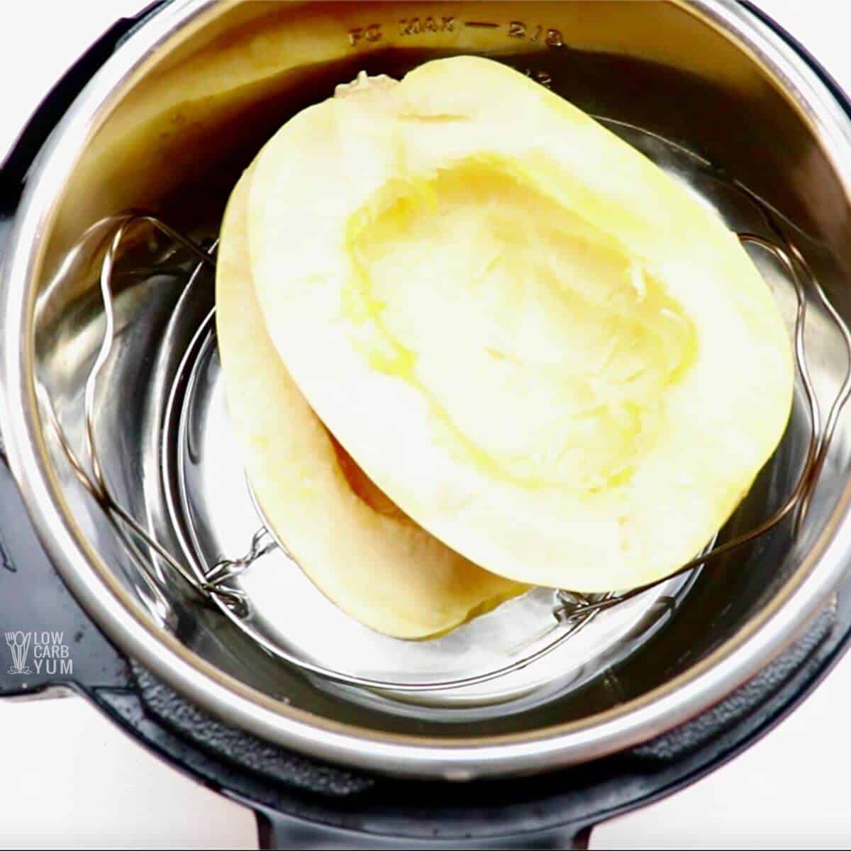 spaghetti squash in electric pressure cooker