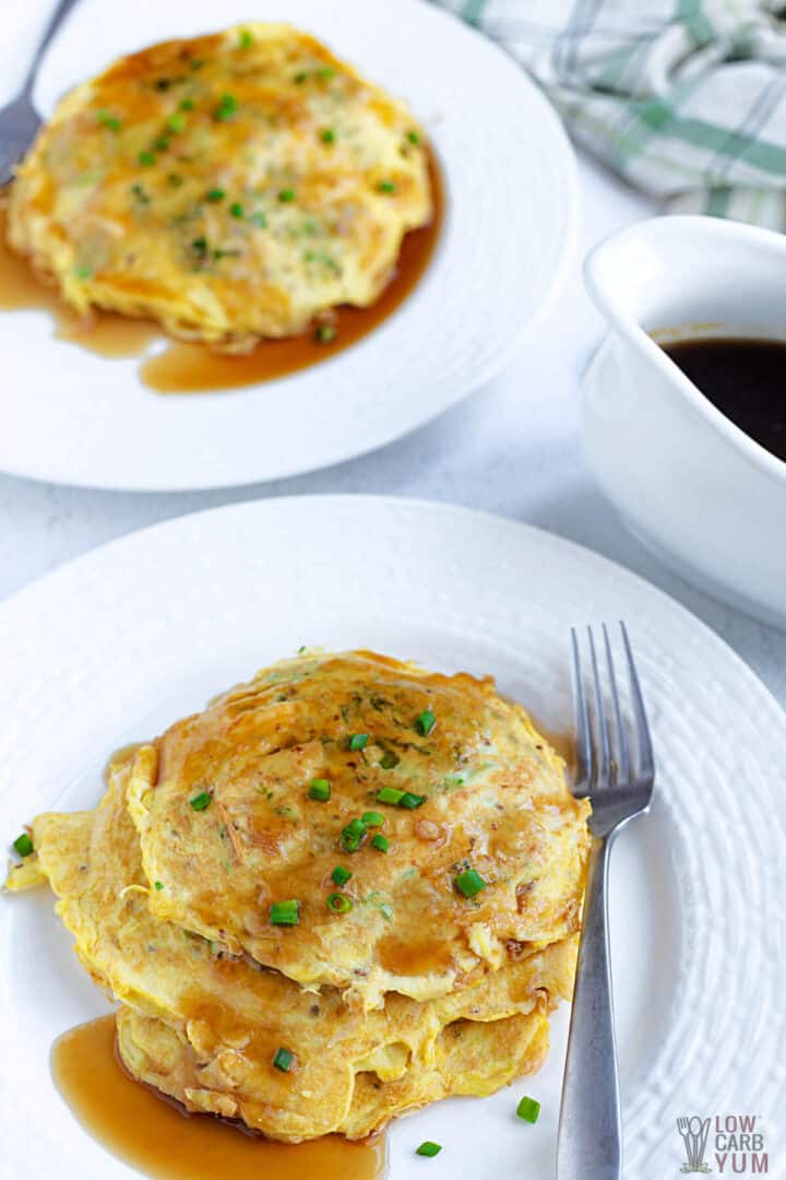 Chicken Egg Foo Young (5-Ingredients) - Low Carb Yum