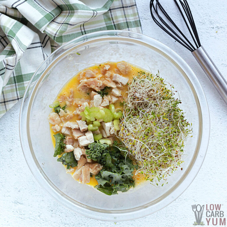 Chicken Egg Foo Young (5Ingredients) Low Carb Yum