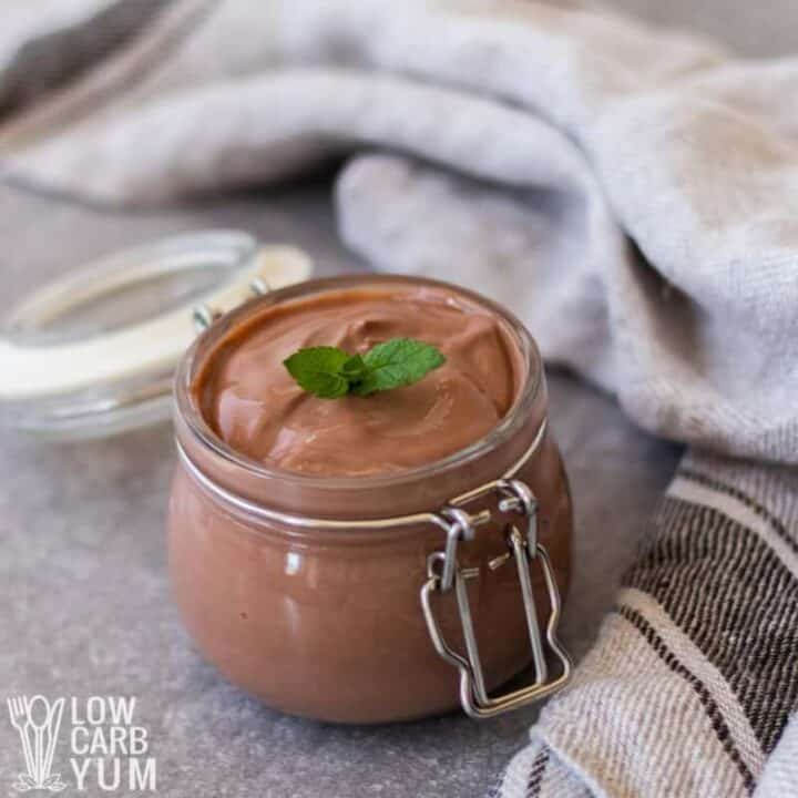 Quick & Easy 4Ingredient Chocolate Tofu Pudding Recipe Low Carb Yum