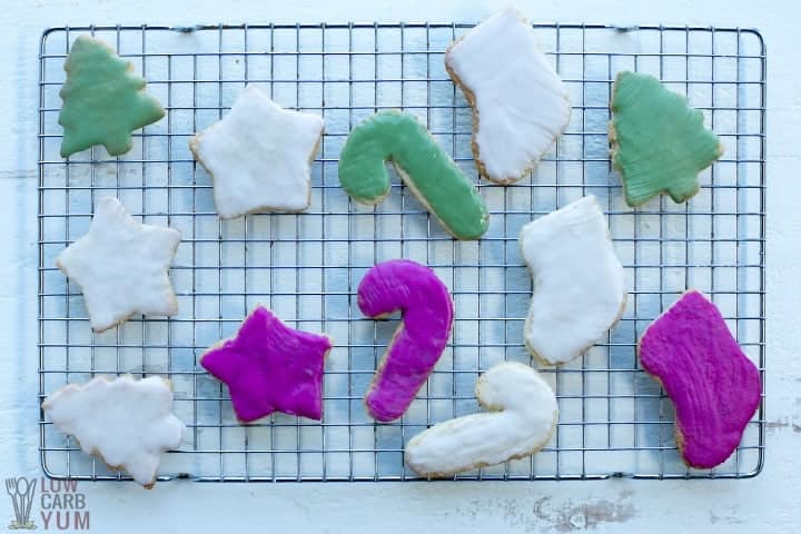 iced cookies