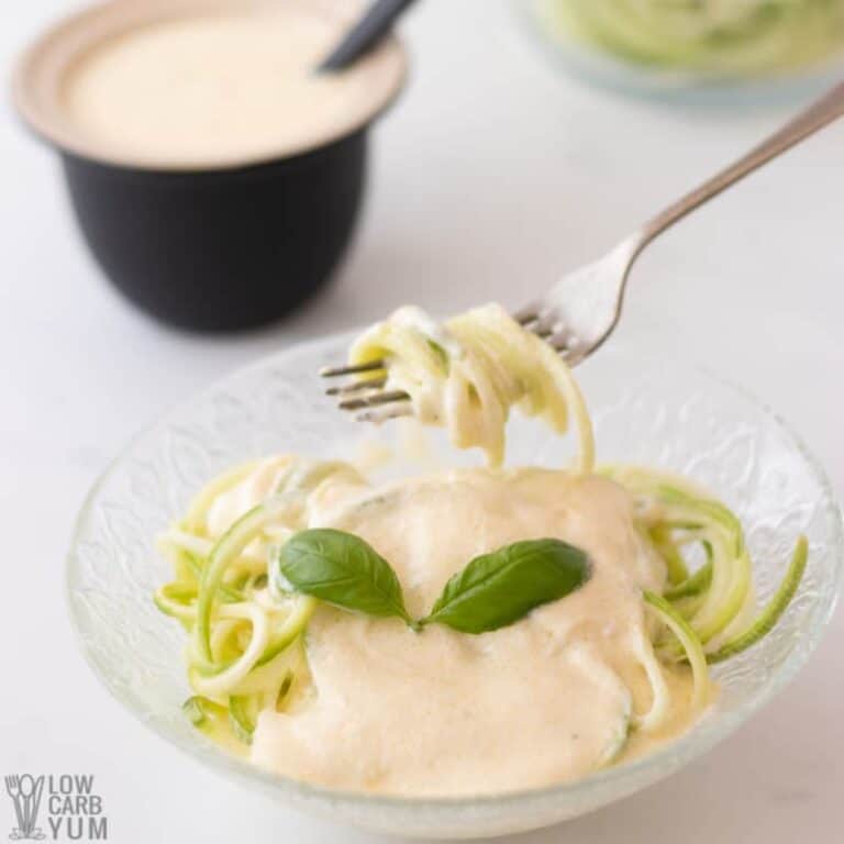 Homemade Keto Alfredo Sauce Recipe Low Carb Yum