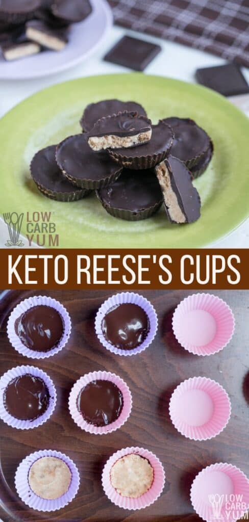 keto Reese's cups copycat recipe