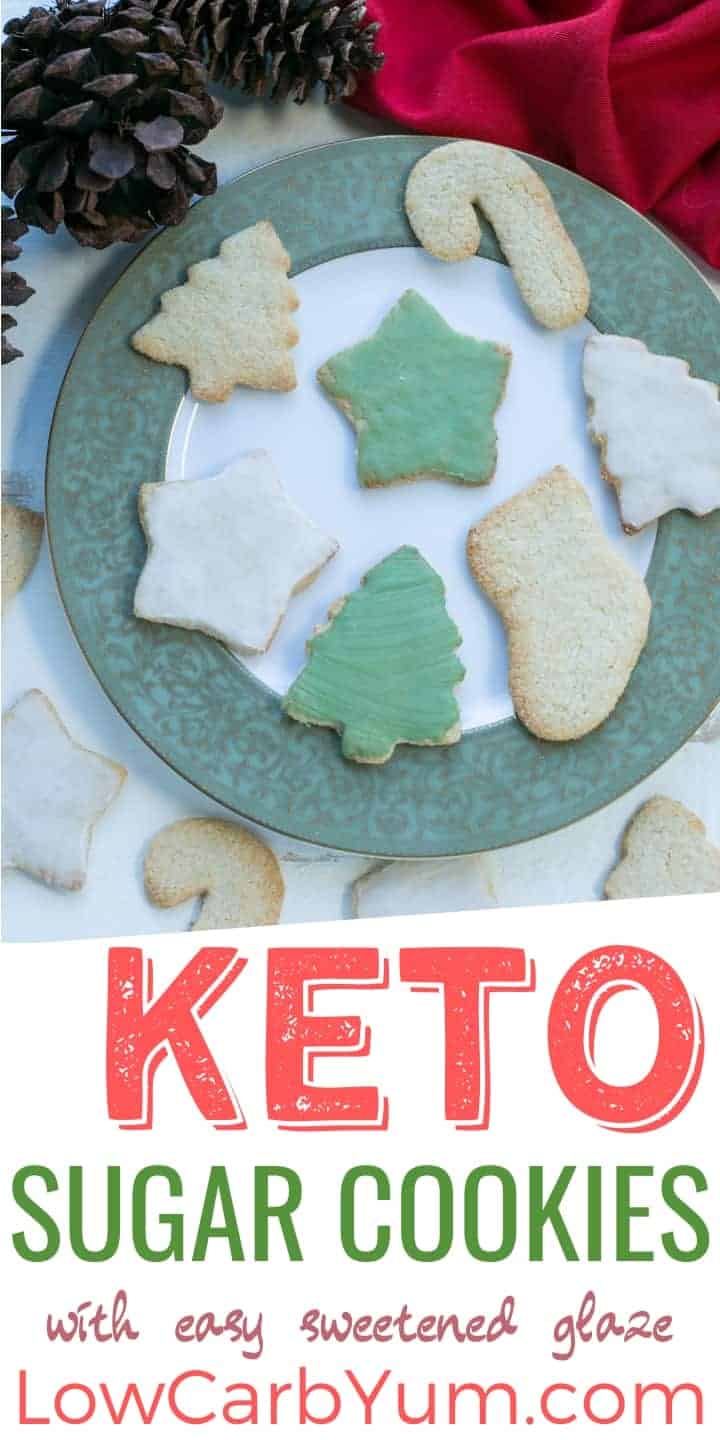 Keto Sugar Cookies Sugar Free Gluten Free Low Carb Yum