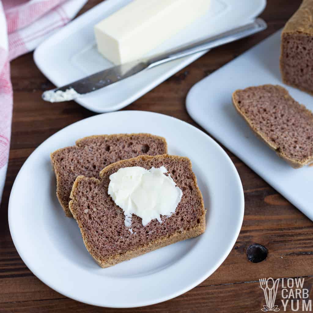 paleo keto almond butter bread