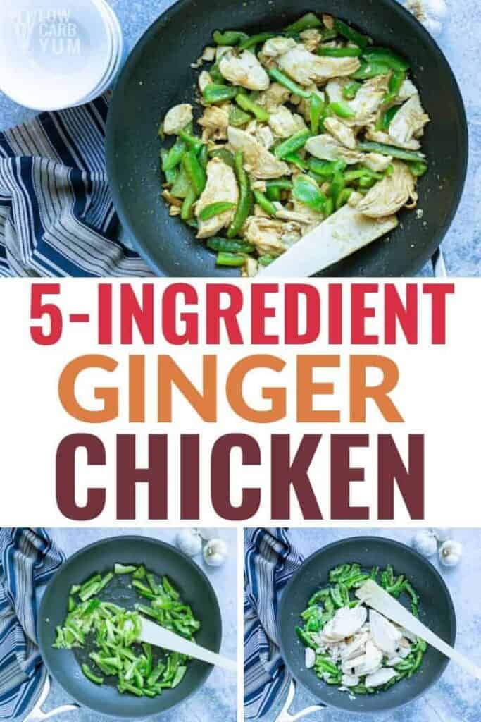 5 Ingredient Ginger Chicken