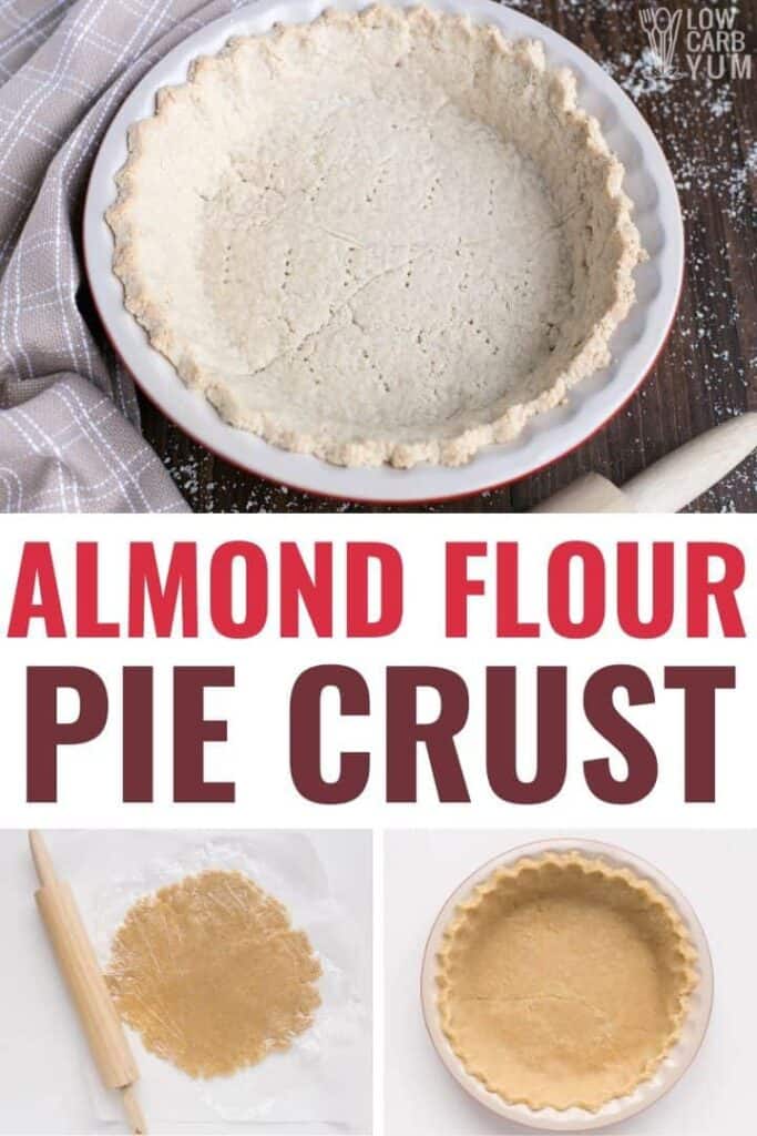 almond flour pie crust recipe
