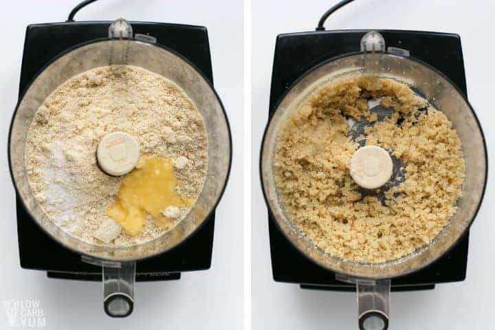 crust ingredients in food processor